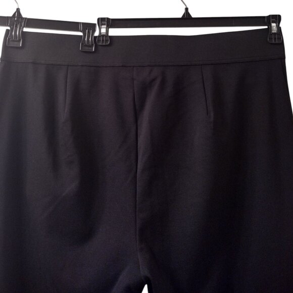 DG2 by Diane Gilman: Ponte Knit Pull-On High Rise Flare Pant, Size 2X, Black - Picture 4 of 8